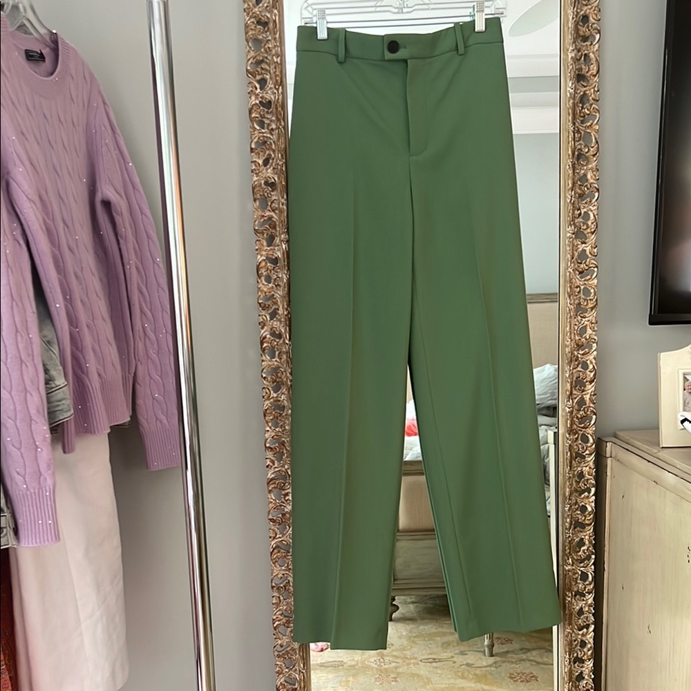 Elegant Zara Green Women's Pants